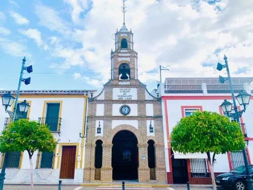 Fuente Carreteros Iglesia virgen de Guadalupe